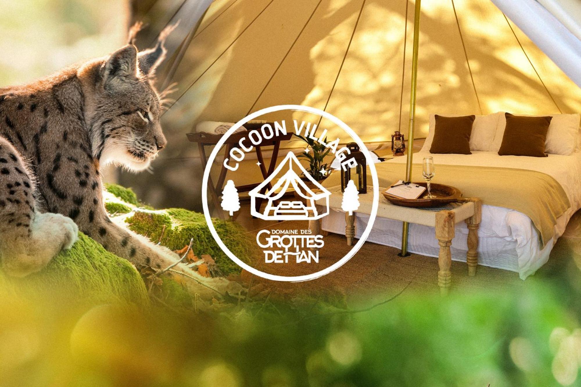 Cocoon Village - Glamping - Domaine Des Grottes De Han Rochefort Ngoại thất bức ảnh
