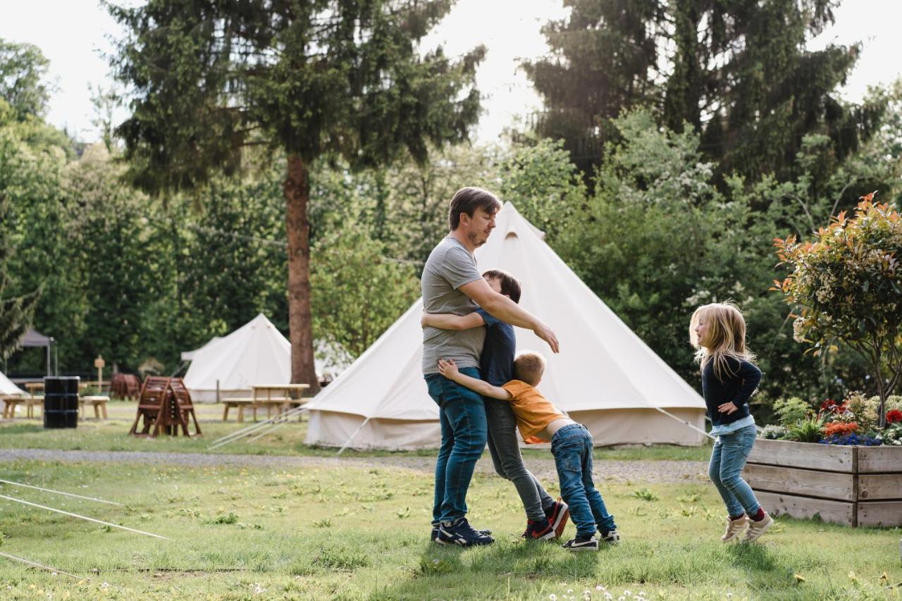 Cocoon Village - Glamping - Domaine Des Grottes De Han Rochefort Ngoại thất bức ảnh