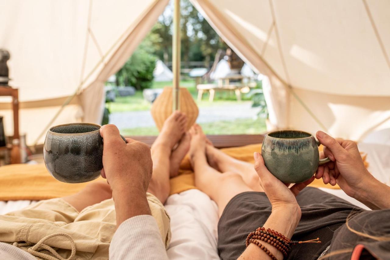 Cocoon Village - Glamping - Domaine Des Grottes De Han Rochefort Ngoại thất bức ảnh