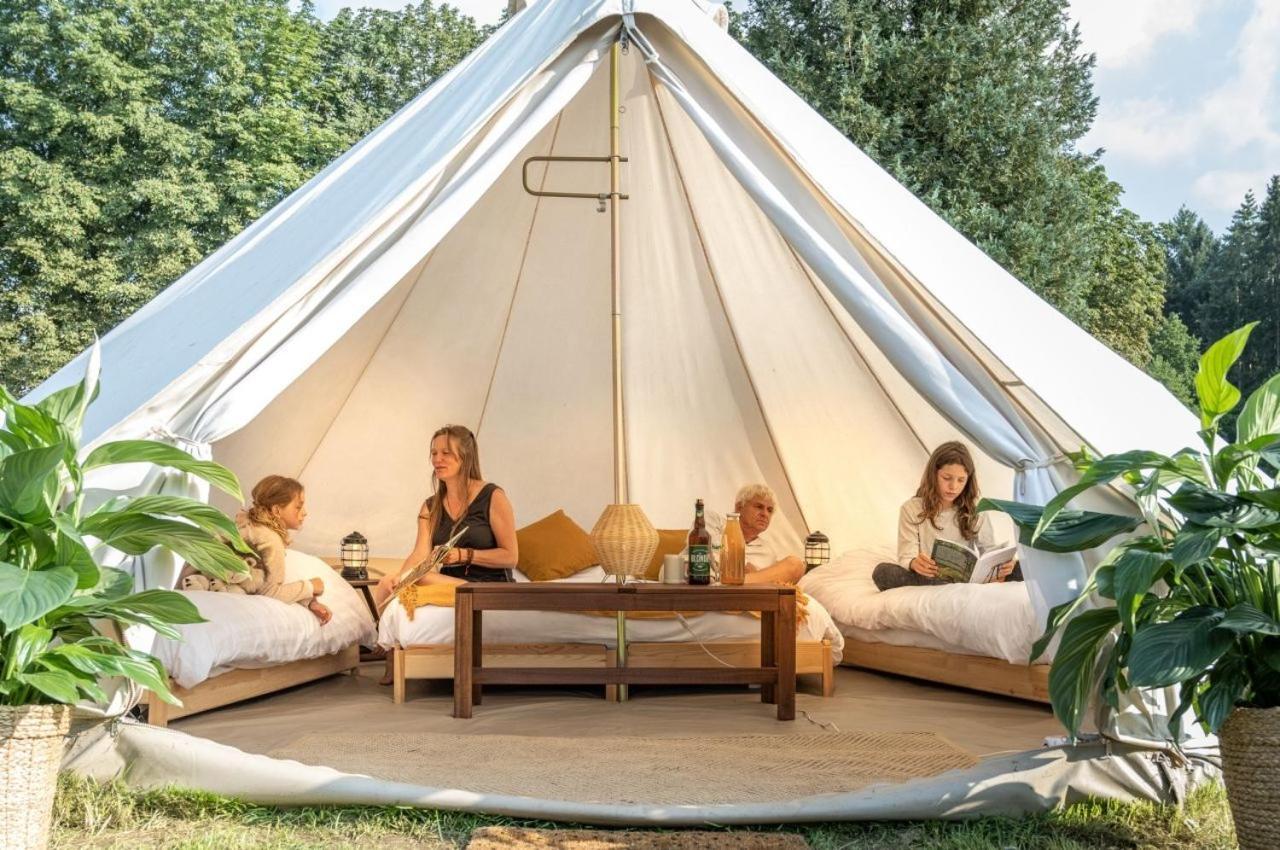 Cocoon Village - Glamping - Domaine Des Grottes De Han Rochefort Ngoại thất bức ảnh
