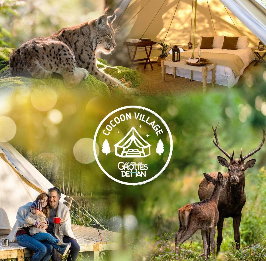 Cocoon Village - Glamping - Domaine Des Grottes De Han Rochefort Ngoại thất bức ảnh